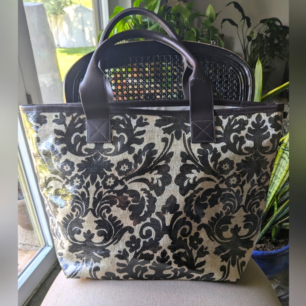Magellan Sportswear Brown and Tan Utility Tote
